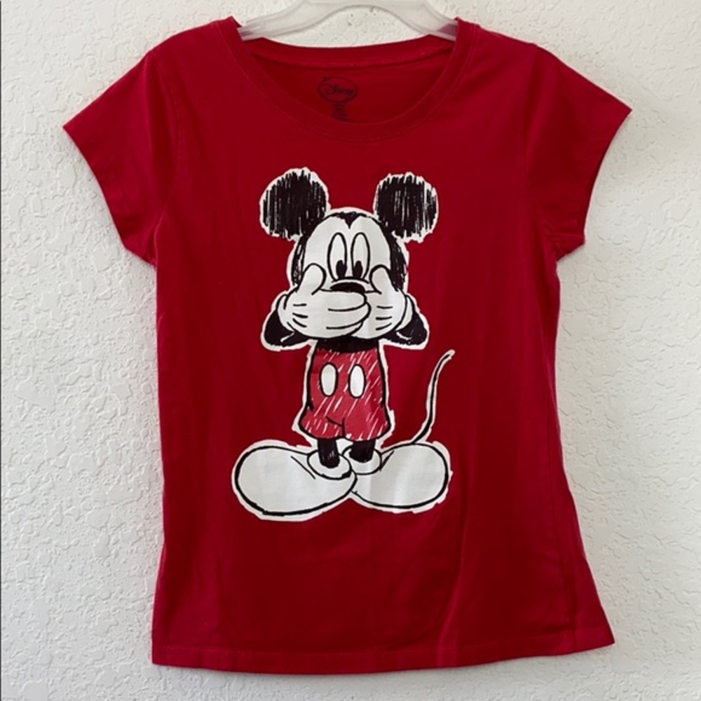 ✅Girls Disney Micky Mouse Top Shirt Size XL